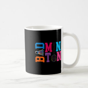 Badminton für immer spielen Spiel Sport Badminton Kaffeetasse