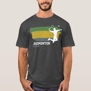Badminton Gabon Net Games Player Badminton 1 T-Shirt