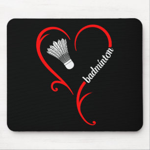 Badminton Game Coach Shuttle Player Badminton Play Mousepad