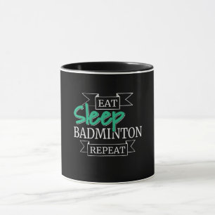 Badminton-Geschenke Tasse
