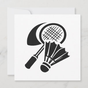 Badminton-Geschenkideen Einladung