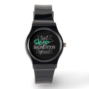 Badminton Gifts Armbanduhr