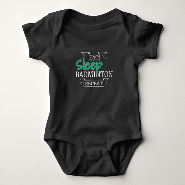 Badminton Gifts Baby Strampler (Vorderseite)