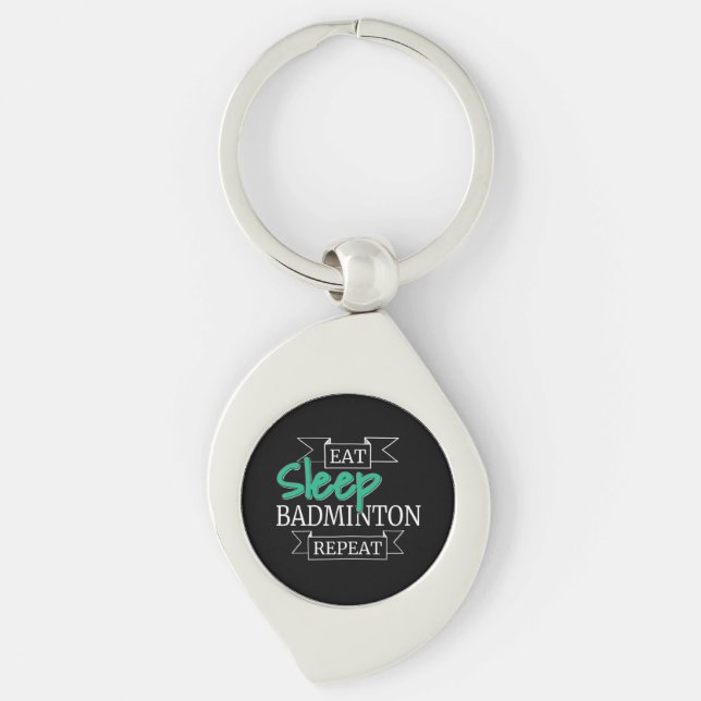 Badminton Gifts Schlüsselanhänger (Vorderseite)