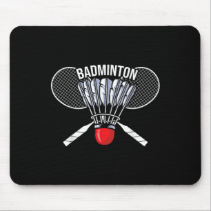 Badminton Grafik Badminton Spieler Federball Sport Mousepad