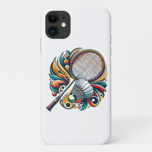 Badminton-Grafik Case-Mate iPhone Hülle