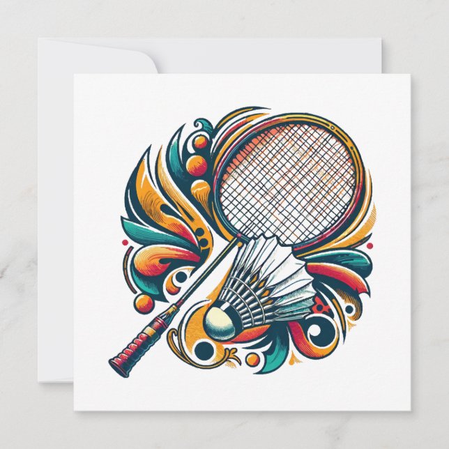 Badminton Graphic (Vorderseite)