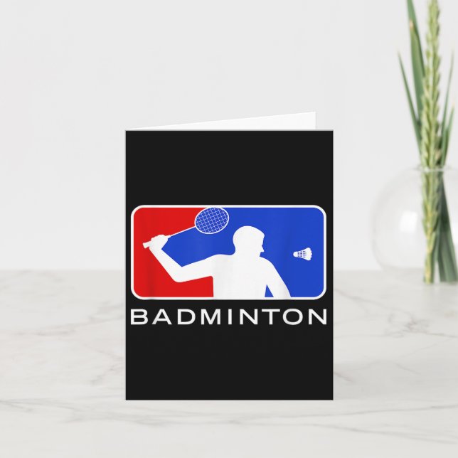 Badminton _ Große Ligen Karte (Vorderseite)