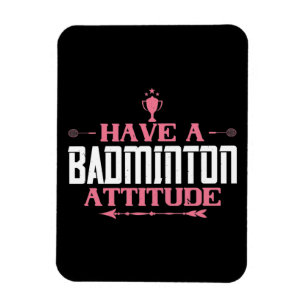 Badminton - Habe eine Badminton-Einstellung Magnet