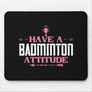 Badminton - haben Sie eine Badminton-Einstellung Mousepad