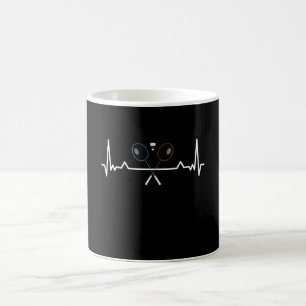Badminton Heartbeat Kaffeetasse