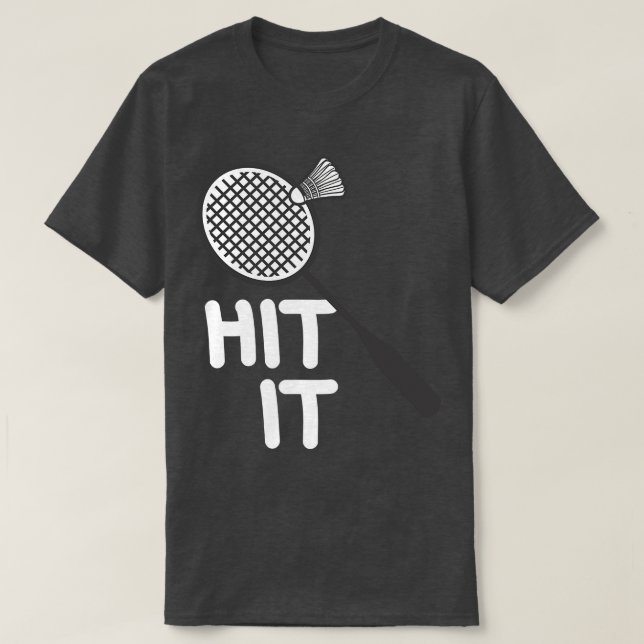 Badminton Hit T-Shirt (Design vorne)
