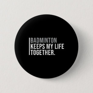Badminton Hobby Badminton-Spielerquote Button