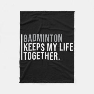 Badminton Hobby Badminton-Spielerquote Fleecedecke