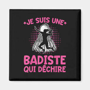 Badminton Humor _ Ich Bin Ein Reißender Badmintons Magnet
