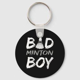 Badminton-Junge - Liebt Badminton Bad Minton Junge Schlüsselanhänger