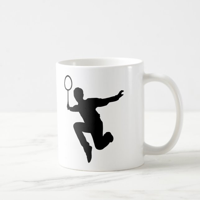 Badminton Kaffeetasse (Rechts)