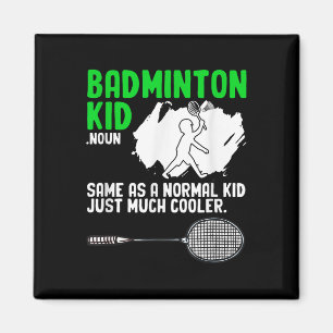 Badminton-Kinderschläger-Shuttle-Hobby-Badminton-S Magnet