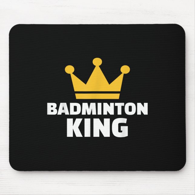 Badminton King Mousepad (Vorne)