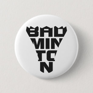 Badminton-Knopf Button