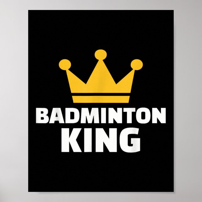 Badminton König  Poster (Vorne)