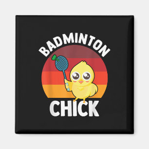 Badminton Küken Badminton Spieler Shuttle Sport Sm Magnet