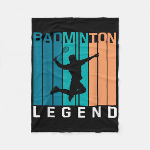 Badminton Legend Badminton Player Shuttle Sports S Fleecedecke