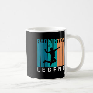 Badminton Legend Badminton Player Shuttle Sports S Kaffeetasse