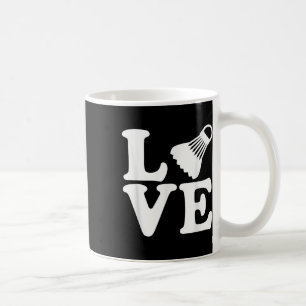 Badminton-Liebe Kaffeetasse