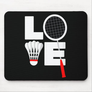 Badminton Liebe Mousepad