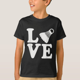 Badminton Liebe T-Shirt