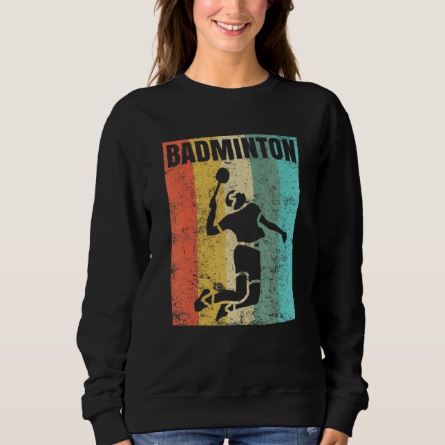 Badminton Liebe Team Player Coach 3 Sweatshirt (Vorderseite)