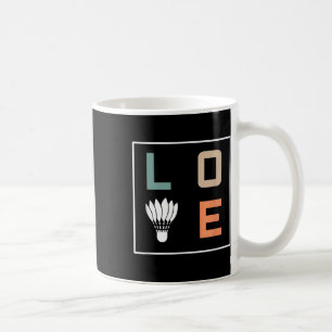 Badminton Liebe Team Player Coach Kaffeetasse