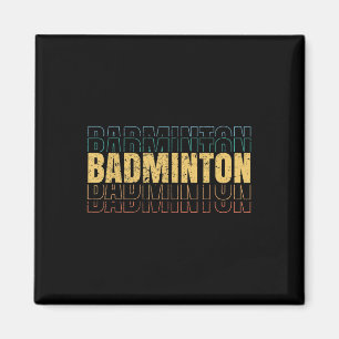 Badminton-Liebes-Team-Spieler-Trainer Magnet