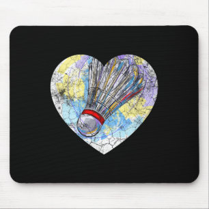 Badminton-Liebhaber Badminton Herz Damen Mütter Gi Mousepad