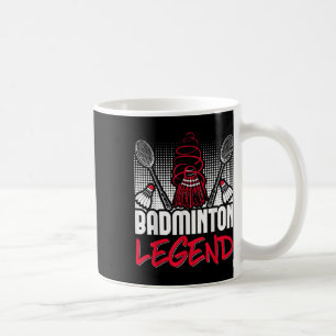 Badminton Living Legend Player Sport Shuttle Kaffeetasse