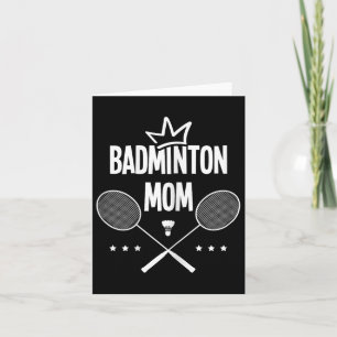Badminton Mama Badminton Player Shuttle Indoor Spo Karte