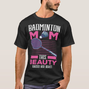 Badminton-Mama beste Mama überhaupt Mutterschaft M T-Shirt