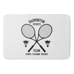 Badminton-Mannschaft Badematte