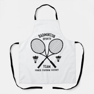 Badminton-Mannschaft Schürze