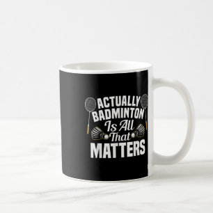 Badminton-Mannschaftsspiel S Federball Badmintonsp Kaffeetasse