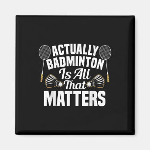 Badminton-Mannschaftsspiel S Shuttle Badminton-Spi Magnet