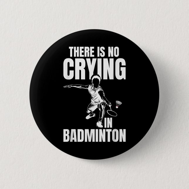 Badminton-Match Glück Fähigkeit Team Shuttle Train Button (Vorderseite)