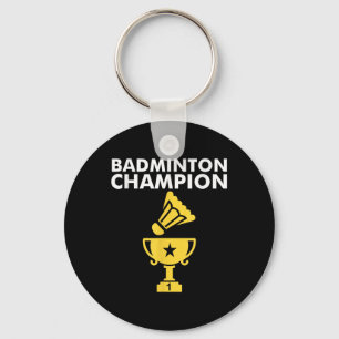 Badminton-Meister Birdie Schlüsselanhänger