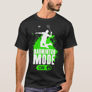 Badminton-Modus für den Jugendplayer des Mädchens T-Shirt
