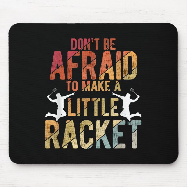 Badminton  mousepad (Vorne)