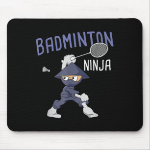Badminton Ninja Kids Shuttle Boy Badminton Mousepad