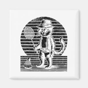 Badminton Ninja Shuttle Magnet
