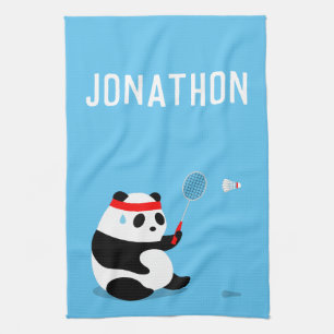 Badminton Panda Erfrischung Sporttuch Geschirrtuch