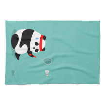 Badminton Panda Erfrischung Sporttuch